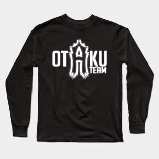 Otaku A Team Logo (White) Long Sleeve T-Shirt